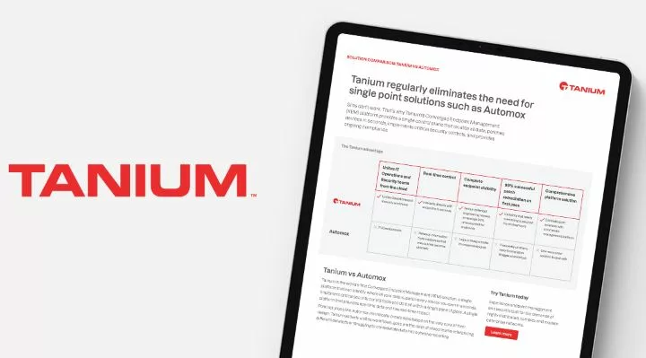 Automox vs Tanium: which fits your IT strategy?