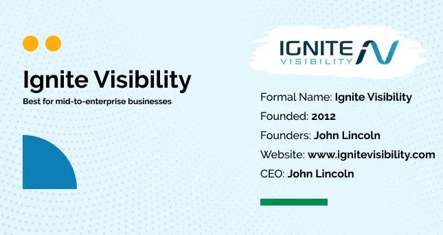 Ignite Visibility review: expert analysis, features, pricing, and more