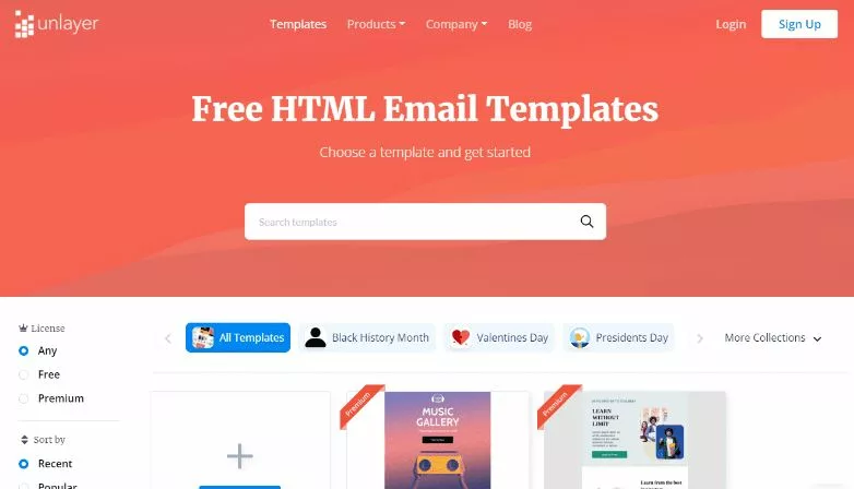 Best Free HTML Email Templates (2024) free sleek email templates